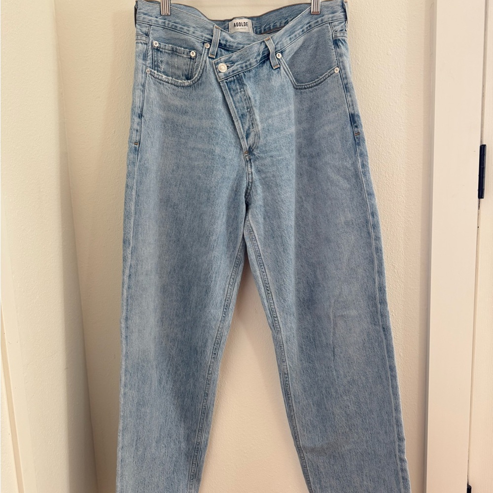AGOLDE Criss Cross upsized straight jean - Picture 2 of 8
